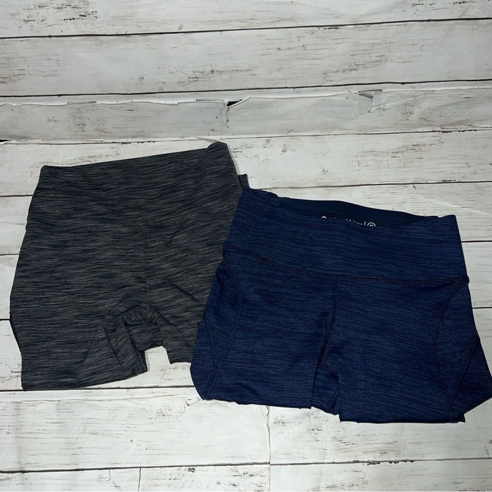 Outdoor Voices lot of 2 pair leggings XS blue gray
